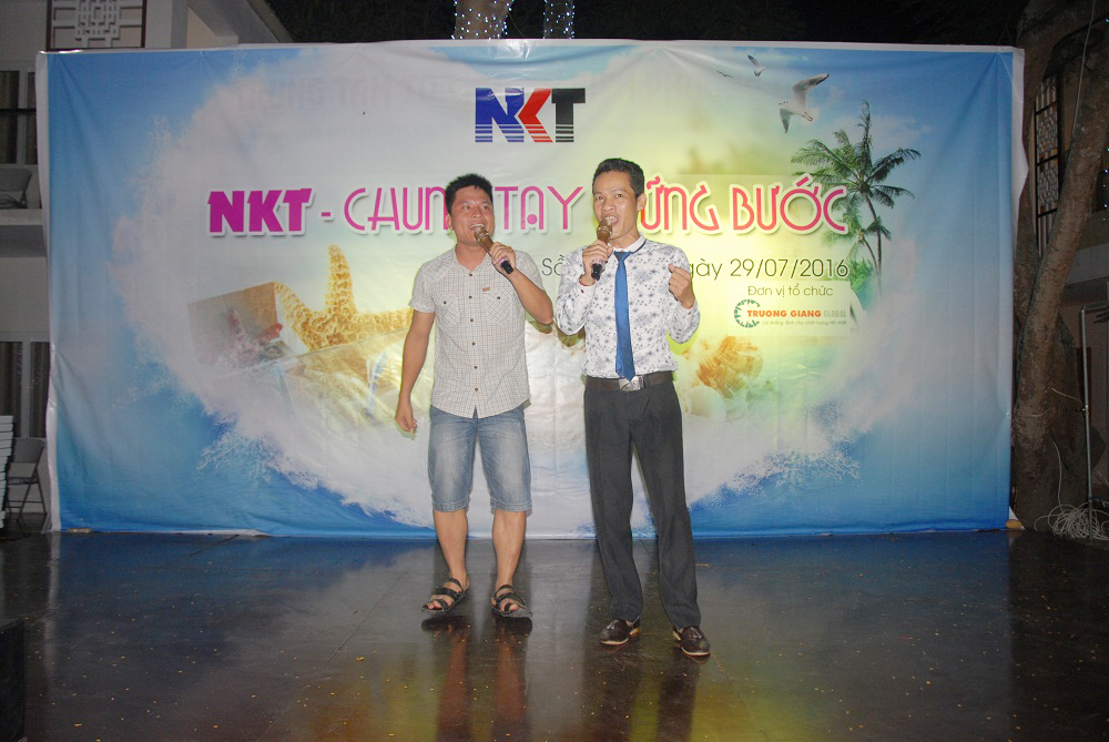 Gala dinner và teambuilding của đoàn khách Công ty NKT ngày 29 - 30 - 31/07/2016