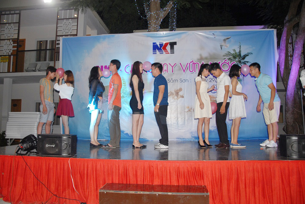 Gala dinner và teambuilding của đoàn khách Công ty NKT ngày 29 - 30 - 31/07/2016